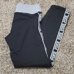 VS Pink reversible leggings